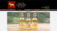 Desktop Screenshot of laccent-catalan.com